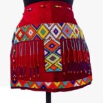 Beaded Red Skirt